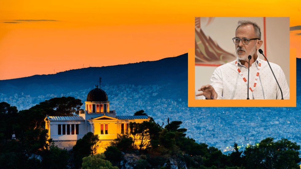 Ο πρόεδρος του ΕΑΑ, καθηγητής Μανώλης Πλειώνης
